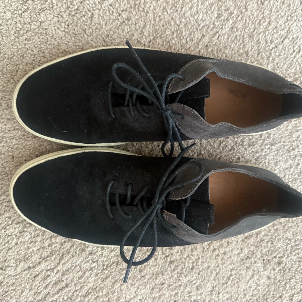 Men's Black Suede Shoes